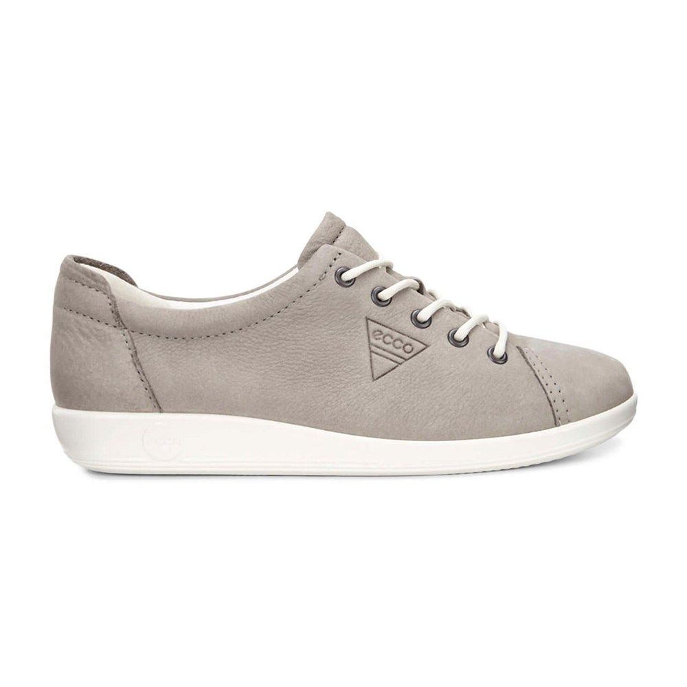 Tenis Mujer - ECCO Soft 2.0 Tie - Grises - IWP436201